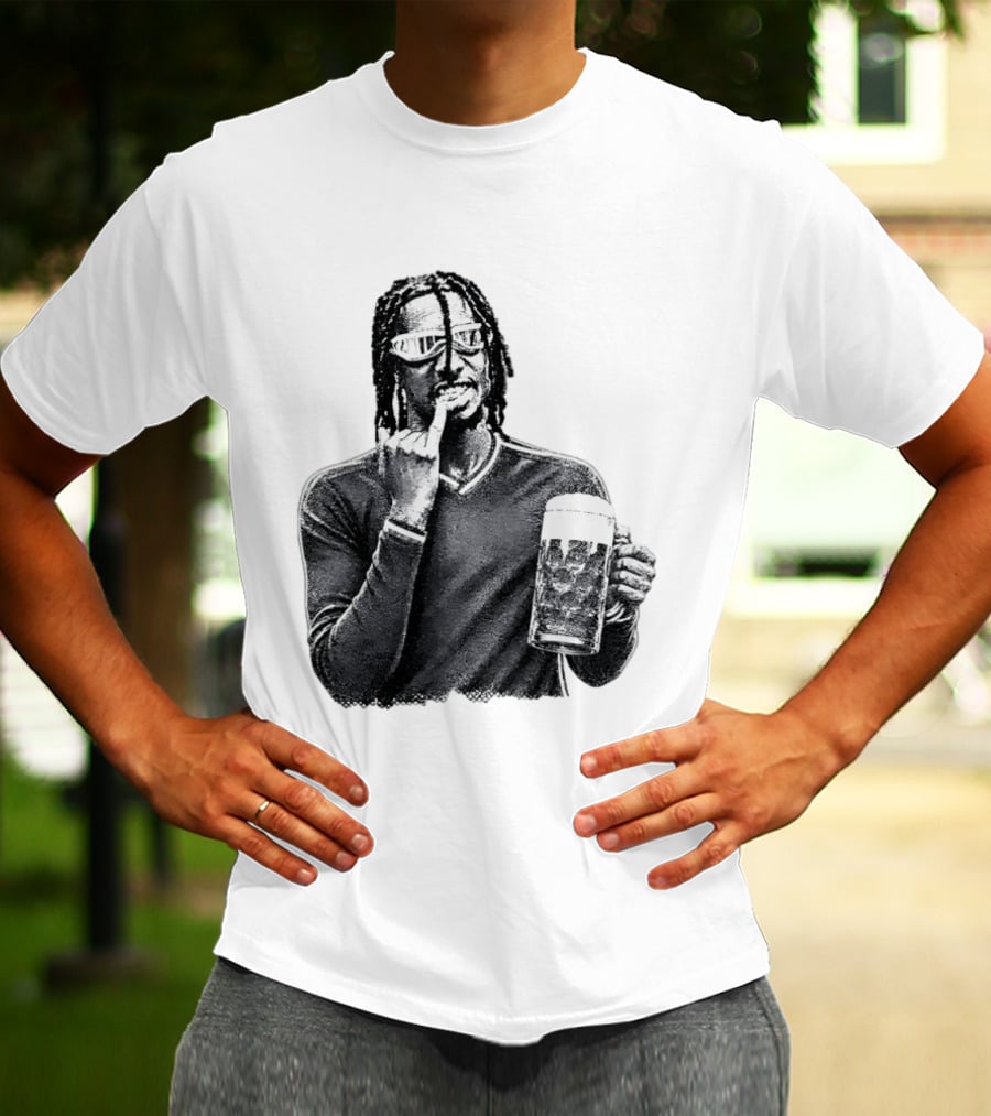 Michael Olise Crystal Palace France Beer T-Shirt