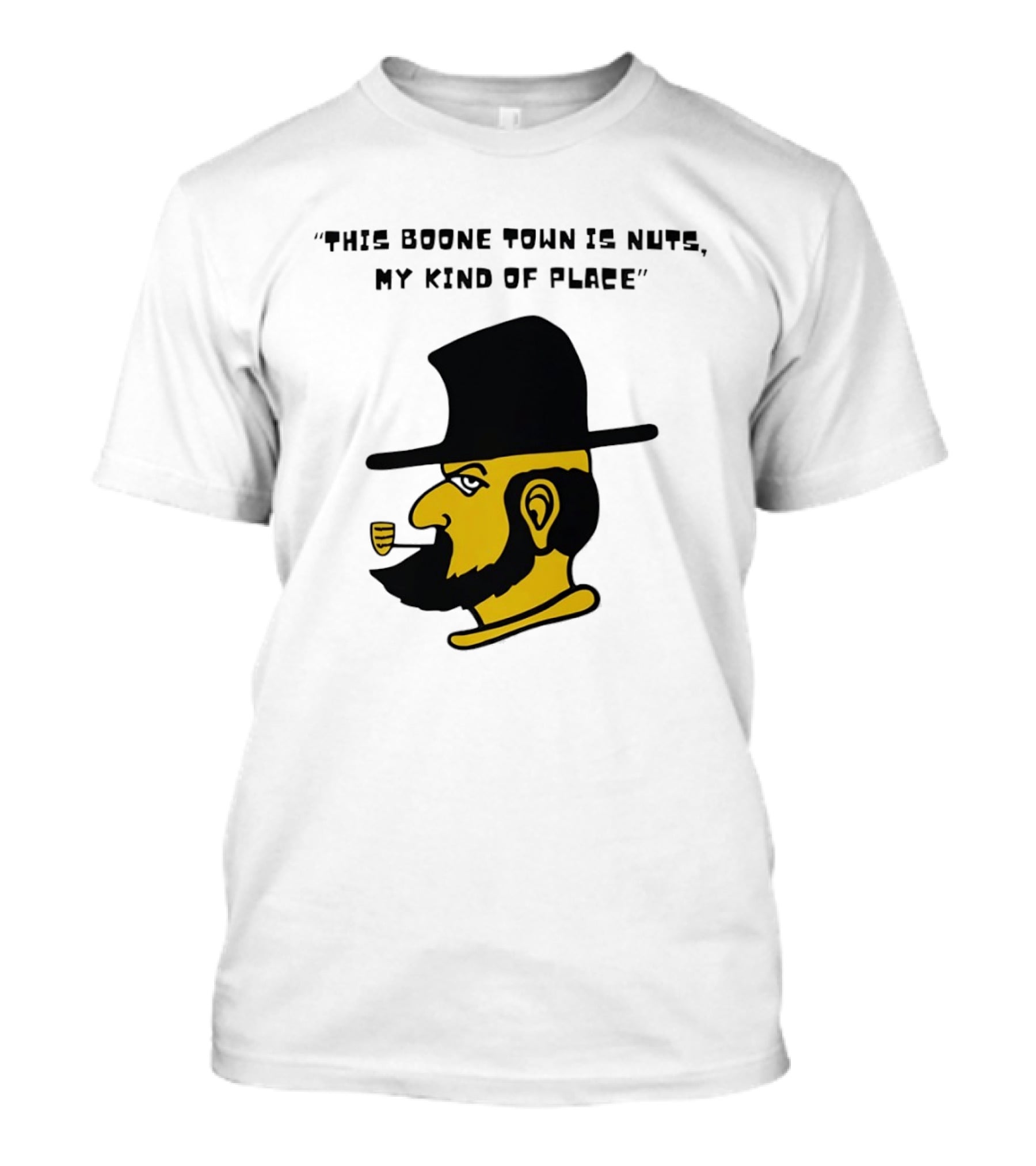 Boone Town Is Nuts My Kind Of Place Appalachian State Mountaineers Yosef T-Shirt