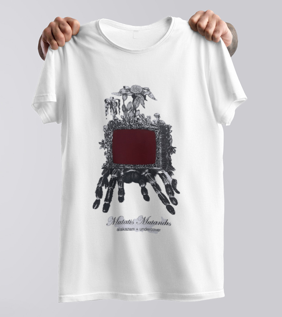 Mutatis Mutandis Alakazam Undercover Tarantula Botanical Frame T-Shirt