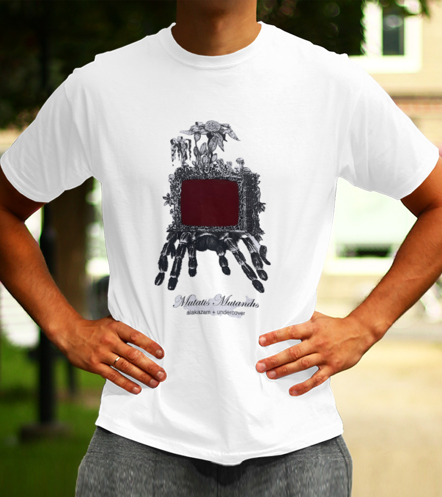 Mutatis Mutandis Alakazam Undercover Tarantula Botanical Frame T-Shirt
