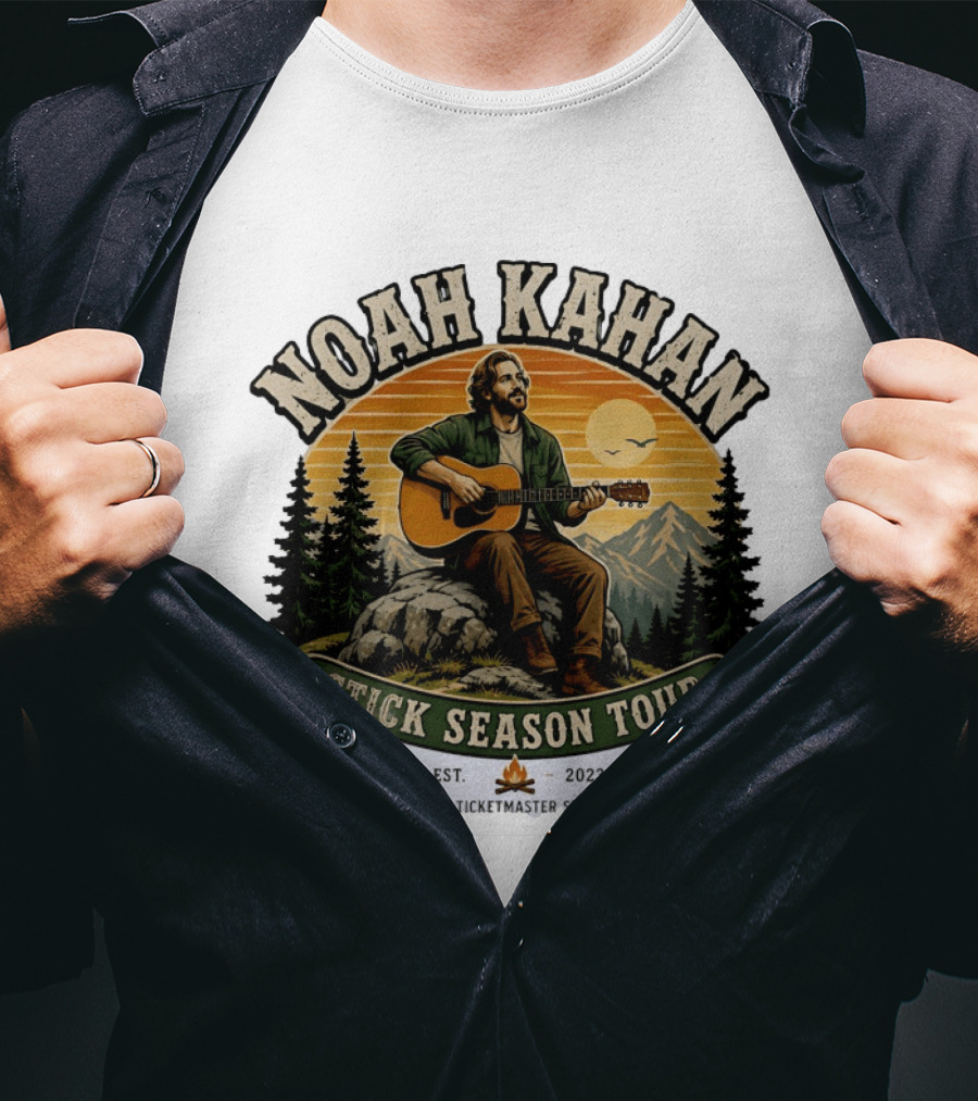 Noah Kahan Stick Season Tour 2023 Prepare For The Ticketmaster Session Of Your Life T-Shirt