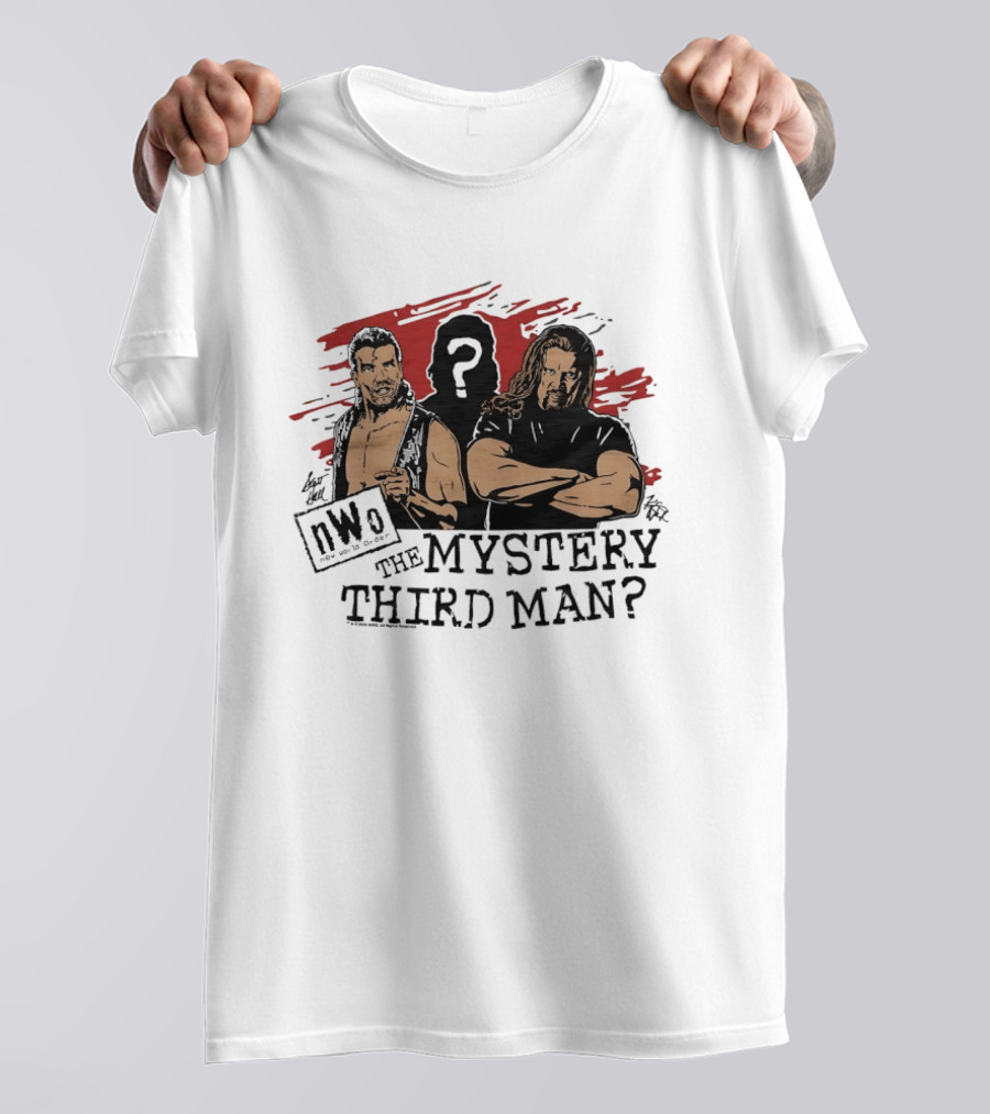 NWo Scott Hall Kevin Nash The Mystery Third Man T-Shirt