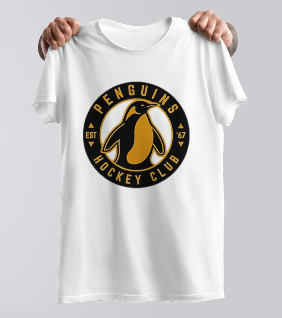Penguins Hockey Club Est 1967 NHL Circular T-Shirt
