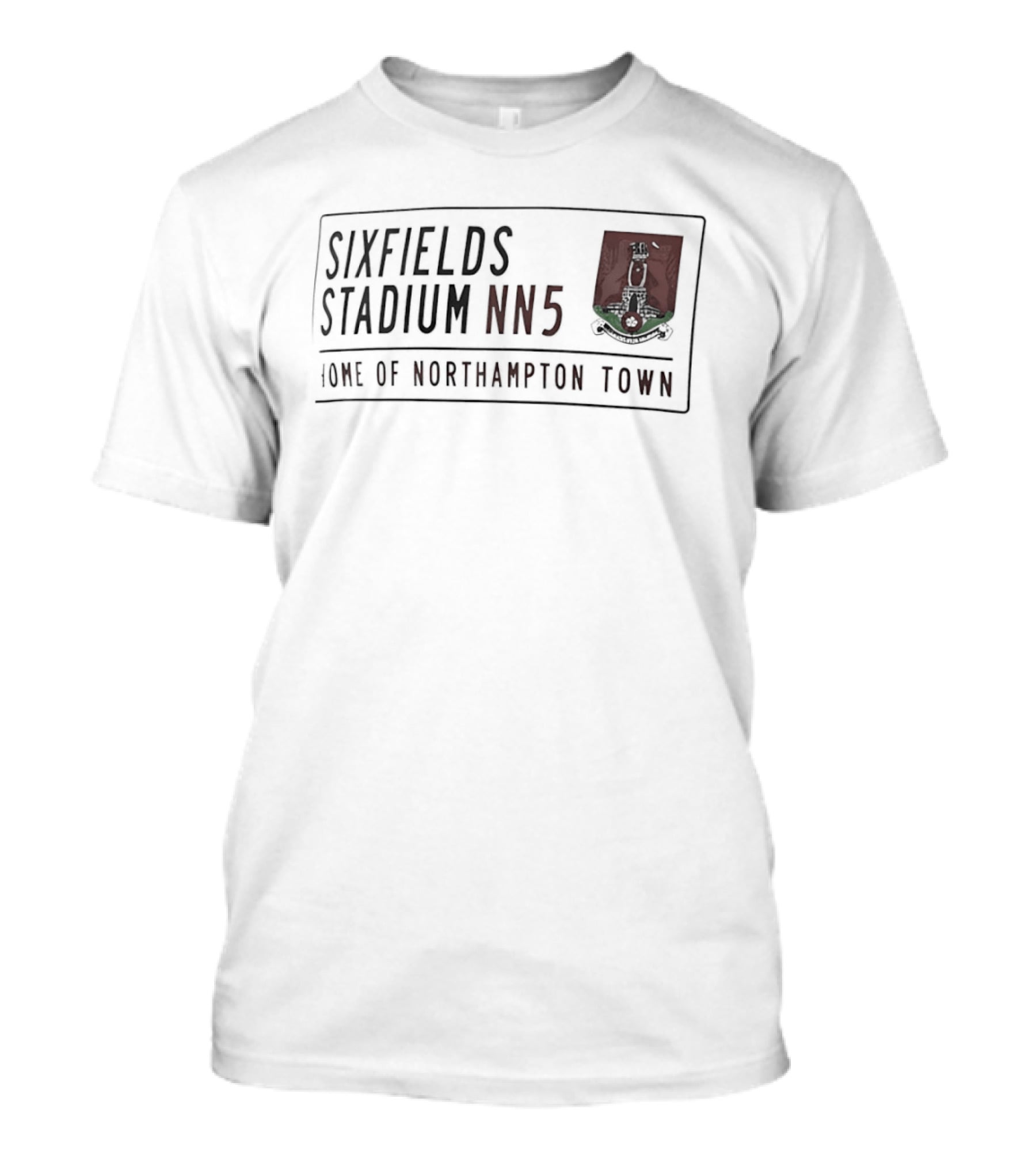 Sixfields Stadium NN5 Home Of Northampton Town Football Club T-Shirt
