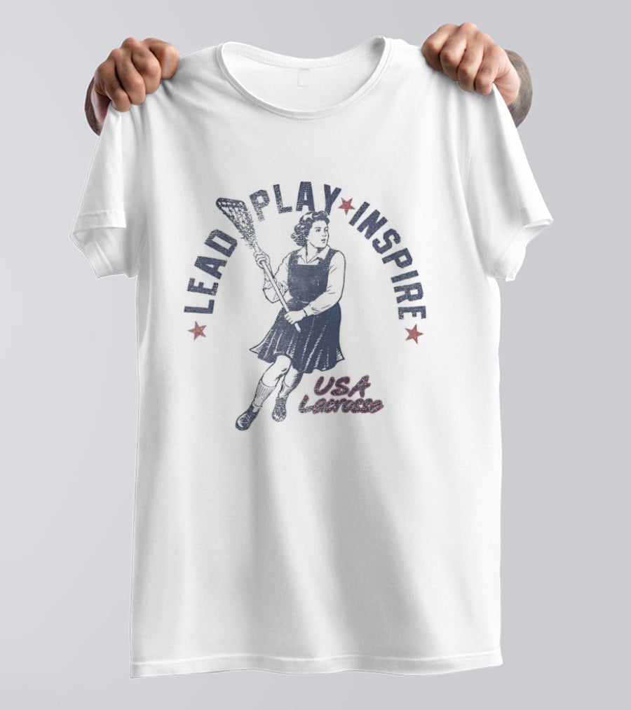 Lead Play Inspire USA Lacrosse T-Shirt