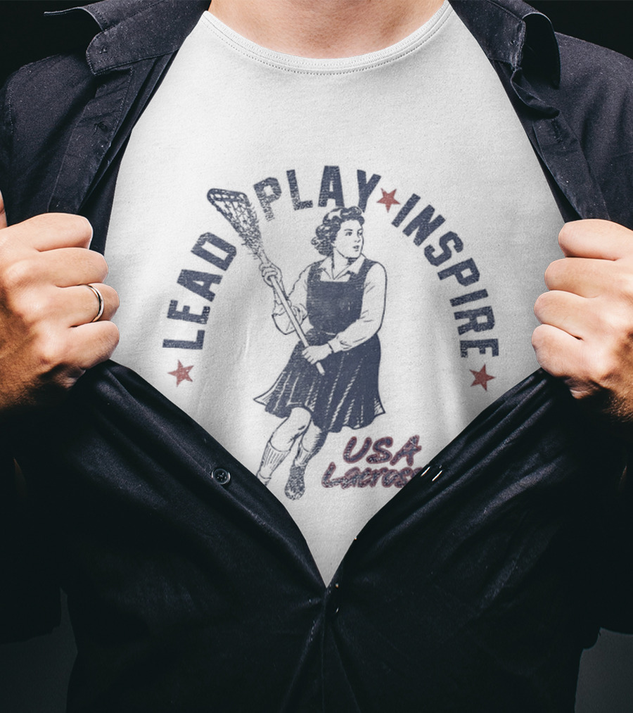 Lead Play Inspire USA Lacrosse T-Shirt