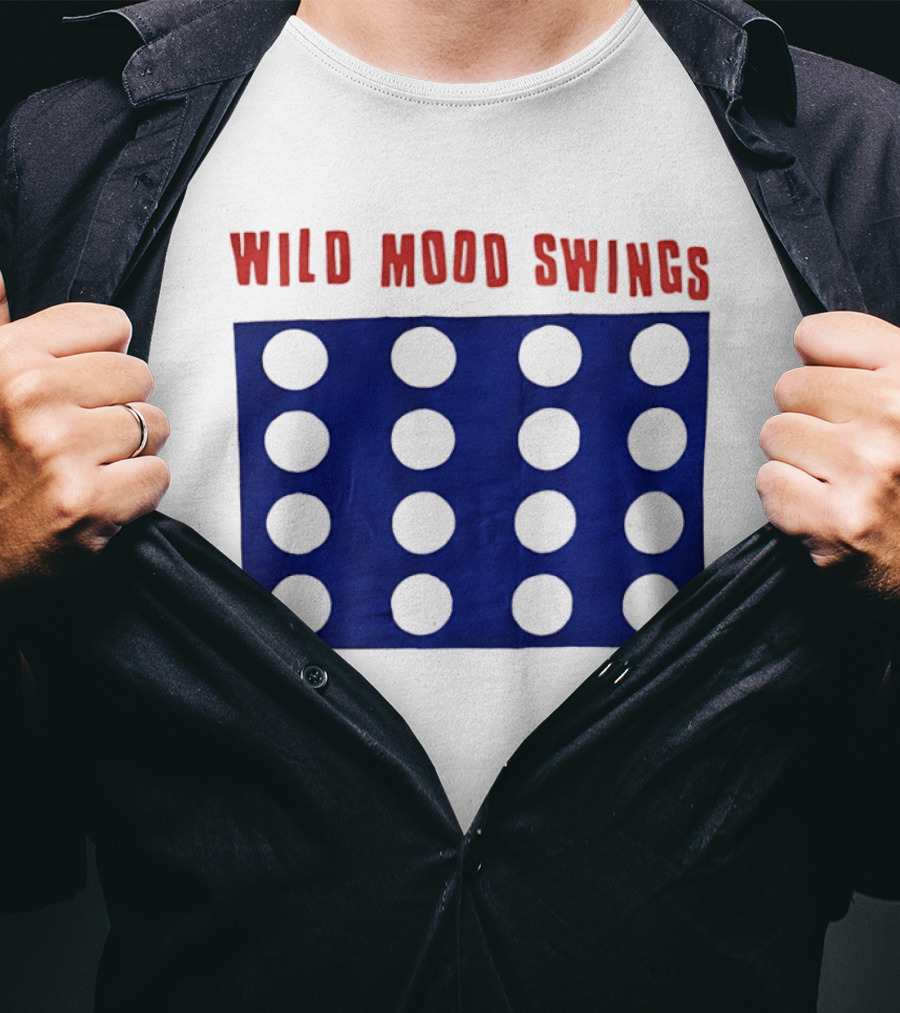 The Cure Wild Mood Swings Album Circles T-Shirt