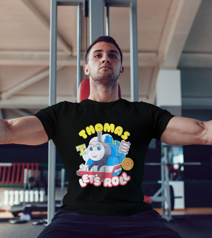 Thomas The Tank Engine Let's Roll Thomas And Friends T T-Shirt