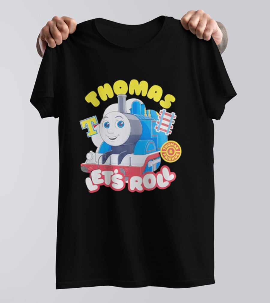 Thomas The Tank Engine Let's Roll Thomas And Friends T T-Shirt