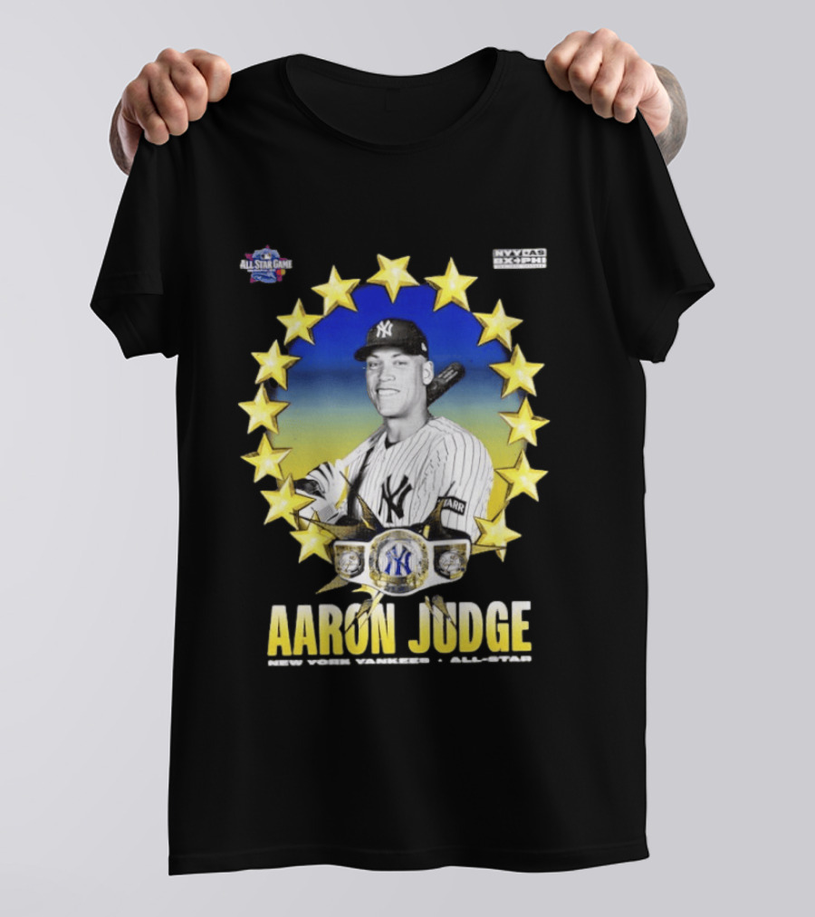 Aaron Judge New York Yankees All Star MVP 2026 Philadelphia Event Stars T-Shirt