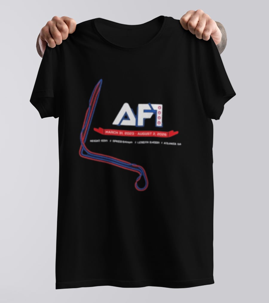 AF1 Roller Atlanta GA March 31 2023 August 2 2026 T-Shirt