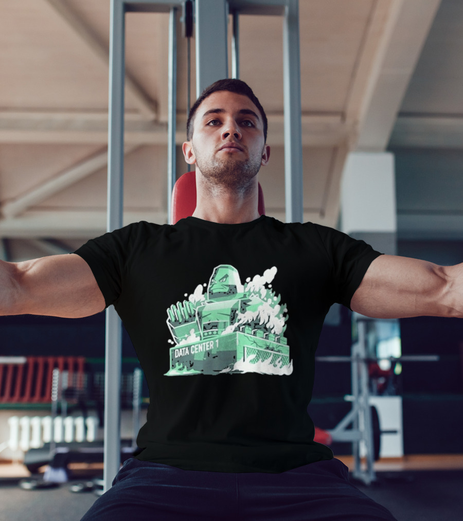 Avalanche AI Data Center 1 Robotic Powerhouse Iconography T-Shirt