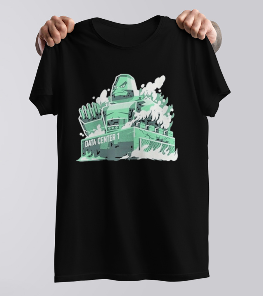 Avalanche AI Data Center 1 Robotic Powerhouse Iconography T-Shirt