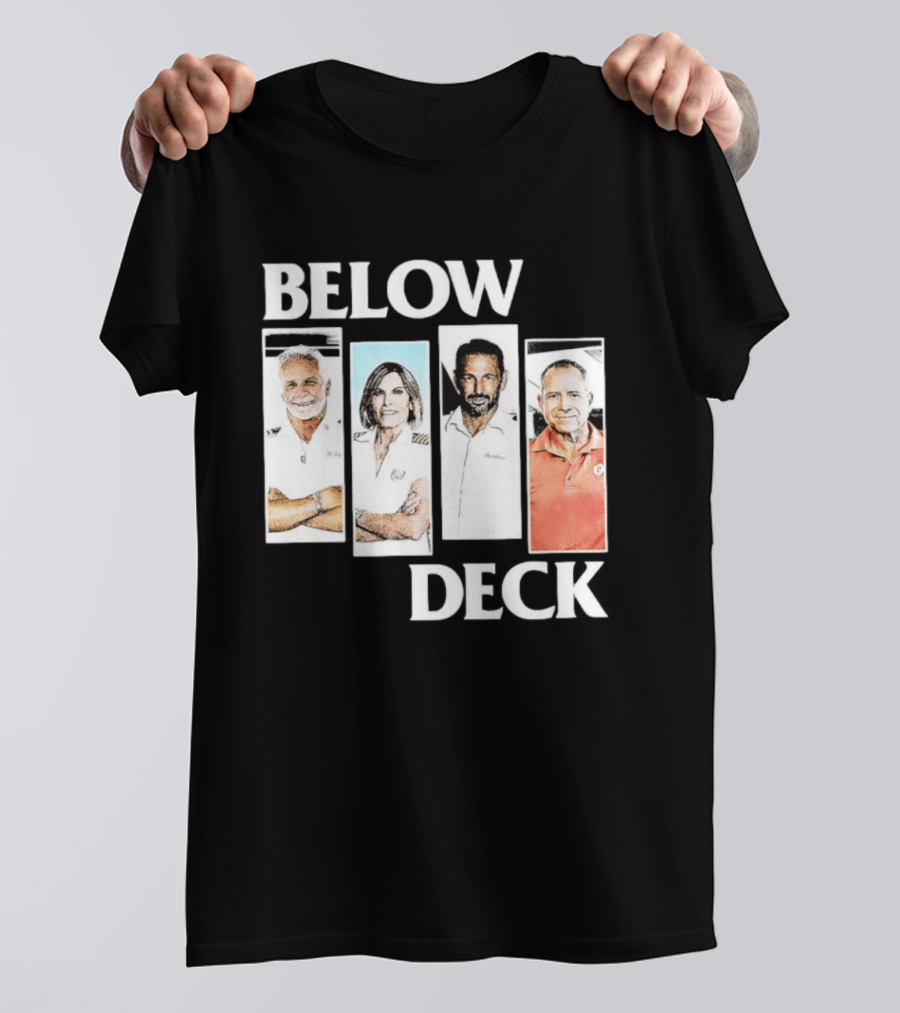 Below Deck Captains Lee Rosbach Sandy Yawn Portraits T-Shirt