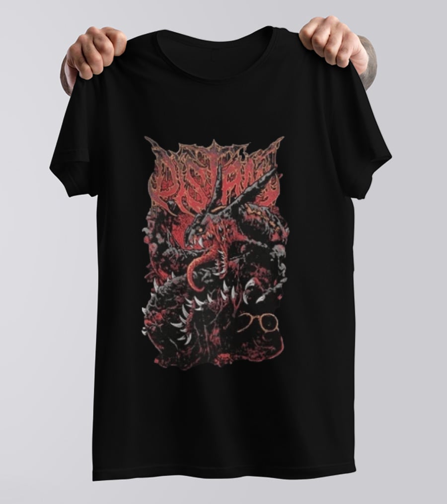 Distant The Skies Turn Red With The Blood On Your Hands Shiny Sky Lord Dragon Fantasy T-Shirt