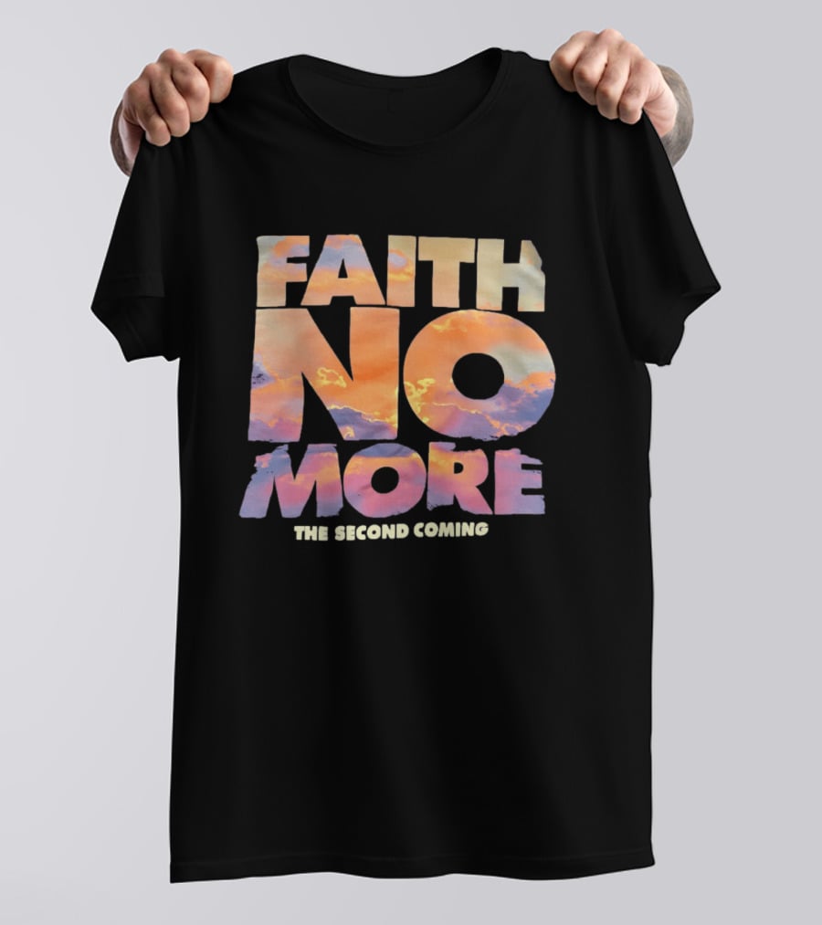 Faith No More The Second Coming Sunset Cloud Band T-Shirt