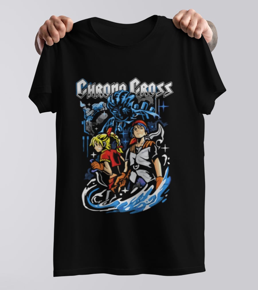 Chrono Cross Shattered Dimensions RPG Characters Adventure Gaming T-Shirt