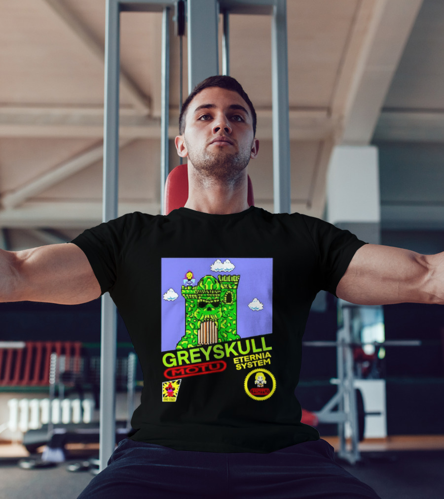 Greyskull Eternia System Motu Orko Series Castle T-Shirt