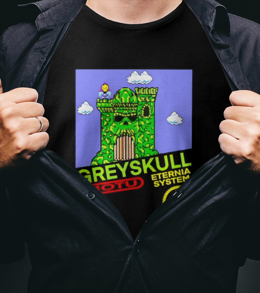 Greyskull Eternia System Motu Orko Series Castle T-Shirt