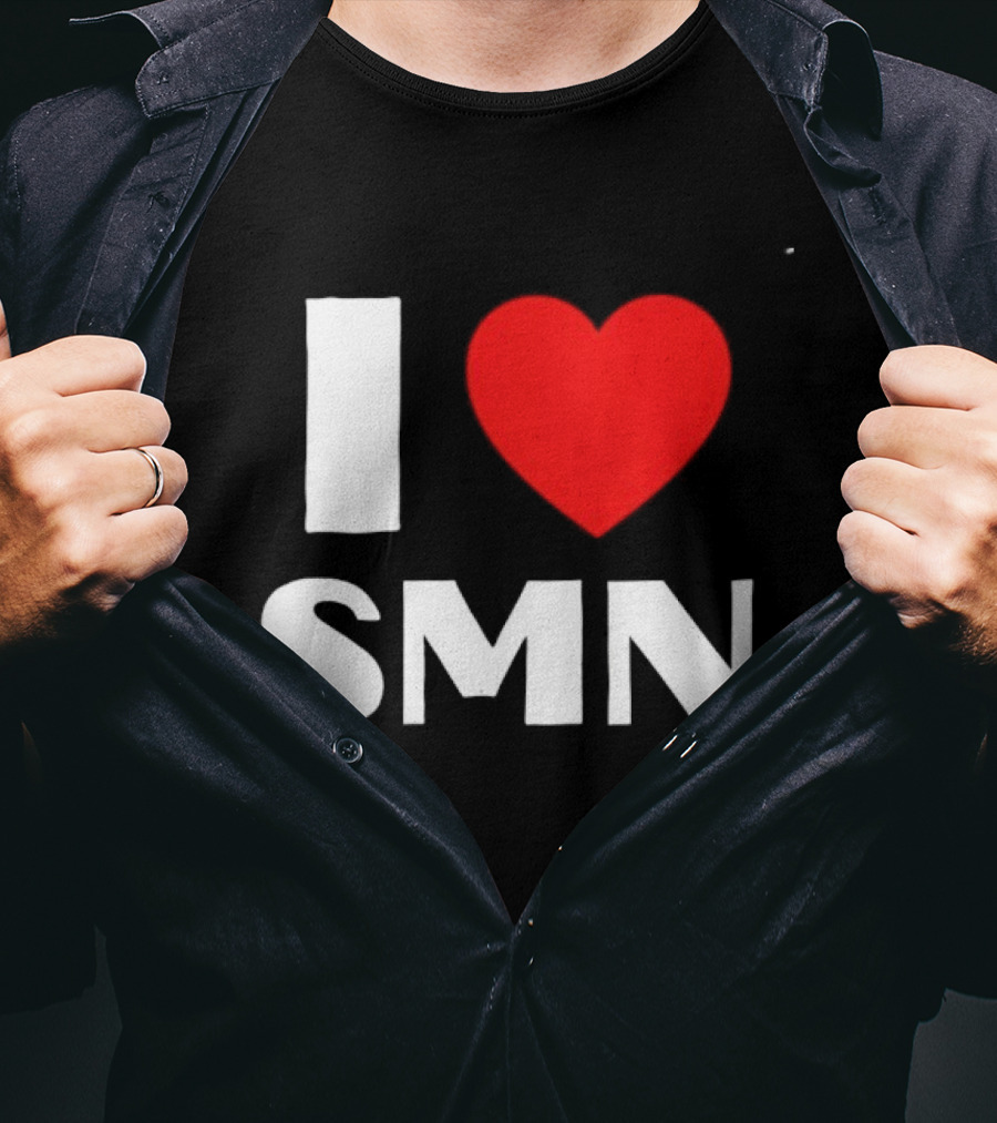 I Love SMN Heart T-Shirt
