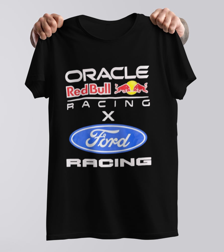 Oracle Red Bull Racing X Ford Racing Formula 1 Collaboration T-Shirt