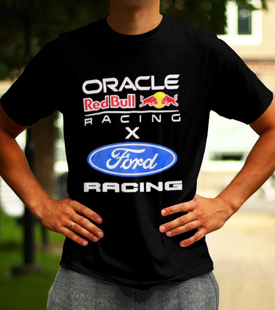 Oracle Red Bull Racing X Ford Racing Formula 1 Collaboration T-Shirt