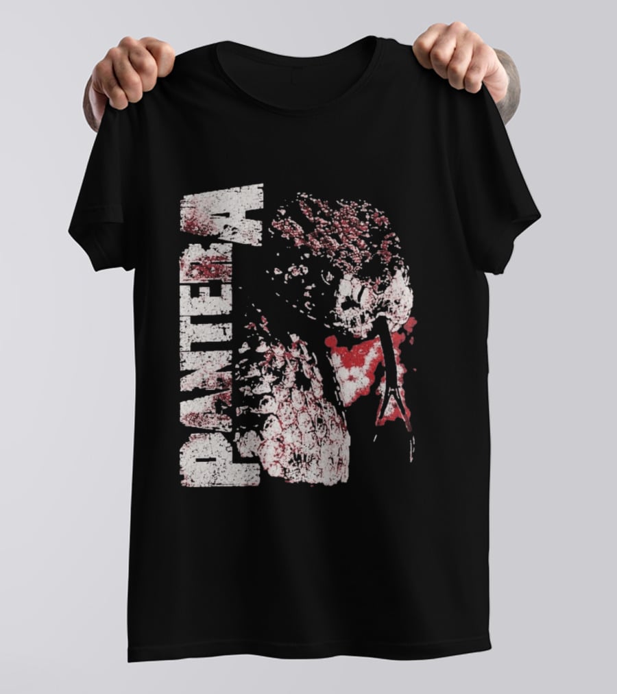 Pantera UK And EU Tour 2026 Rattlesnake Snake Skull Band T-Shirt