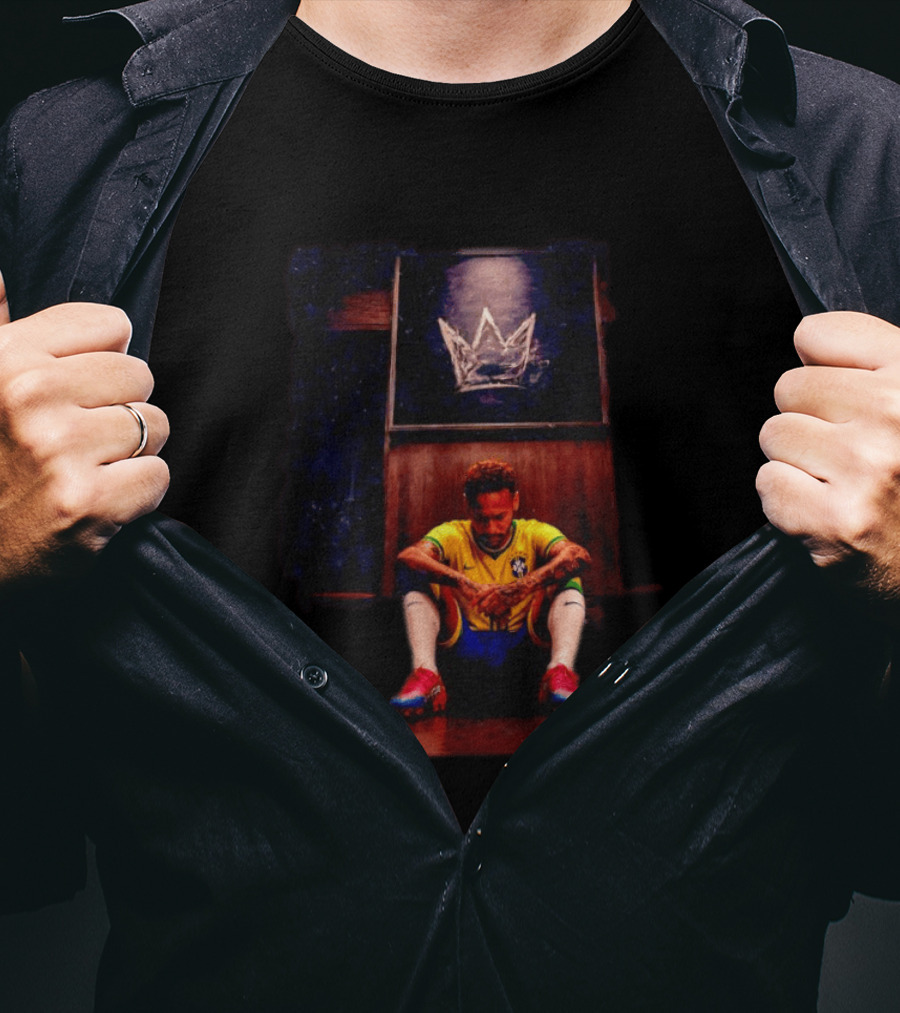 Neymar King The Last Samba Brazil Soccer Legend T-Shirt