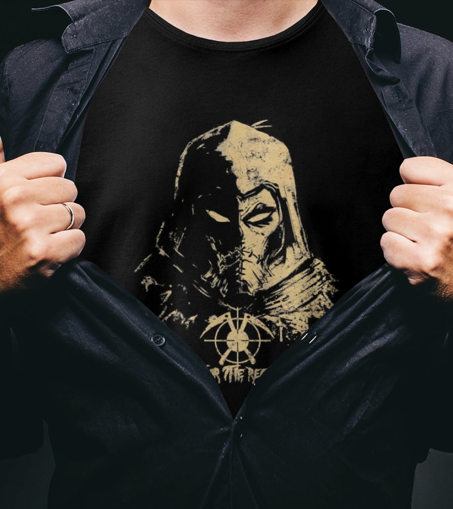 Scarecrow Batman Arkham Series Fear The Reaper Distressed T-Shirt