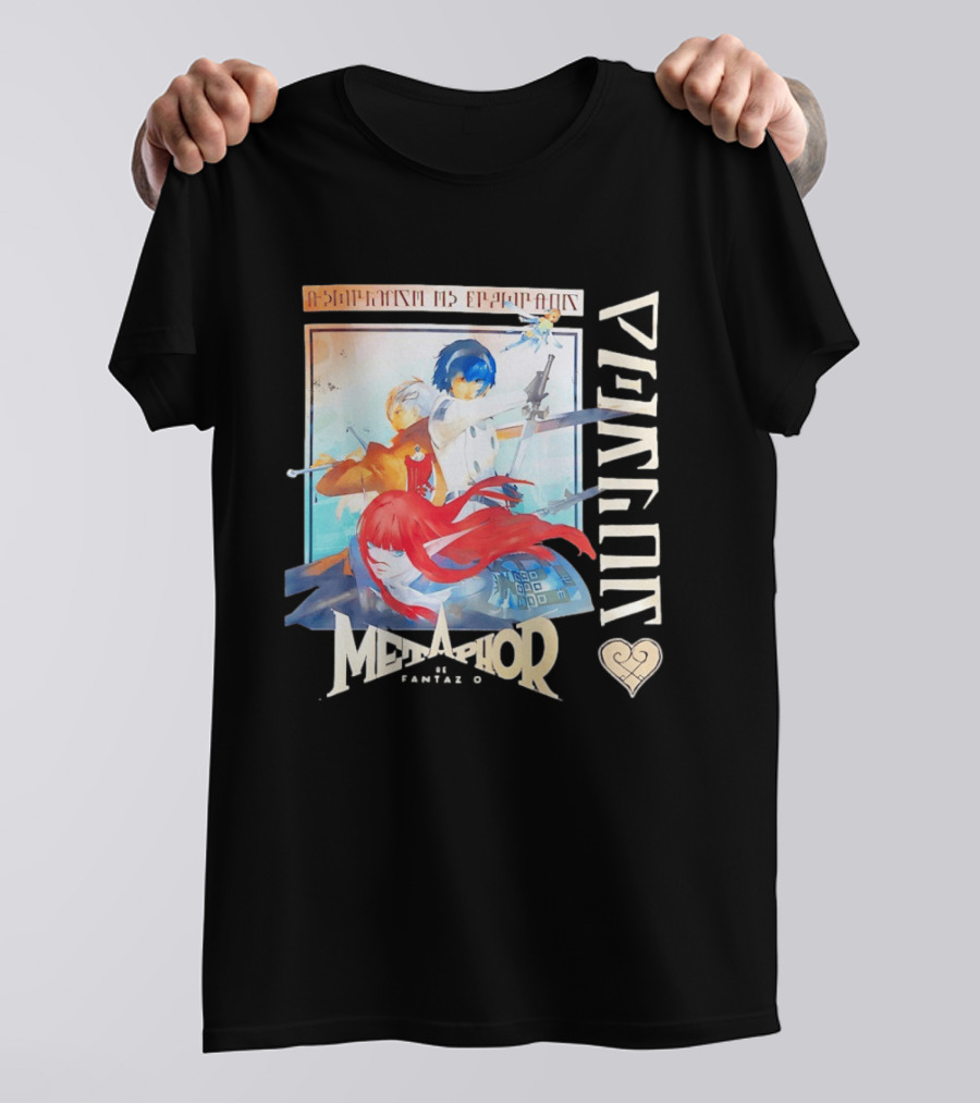 Metaphor ReFantazio Characters Fantasy Art Gaming Adventure T-Shirt