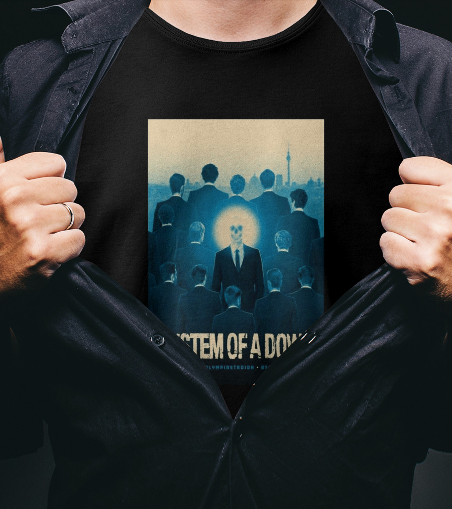 System Of A Down July 8 2026 Olympiastadion Berlin Germany T-Shirt