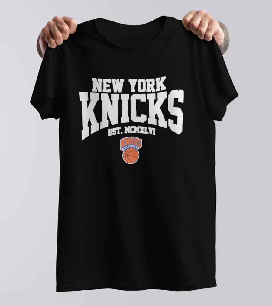 New York Knicks Est. MCMXLVI Classic Basketball Team Fan T-Shirt