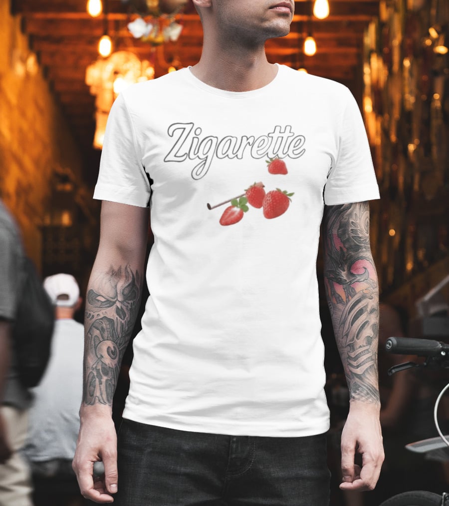 Versager Clothing Zigarette Strawberry Aesthetic T-Shirt