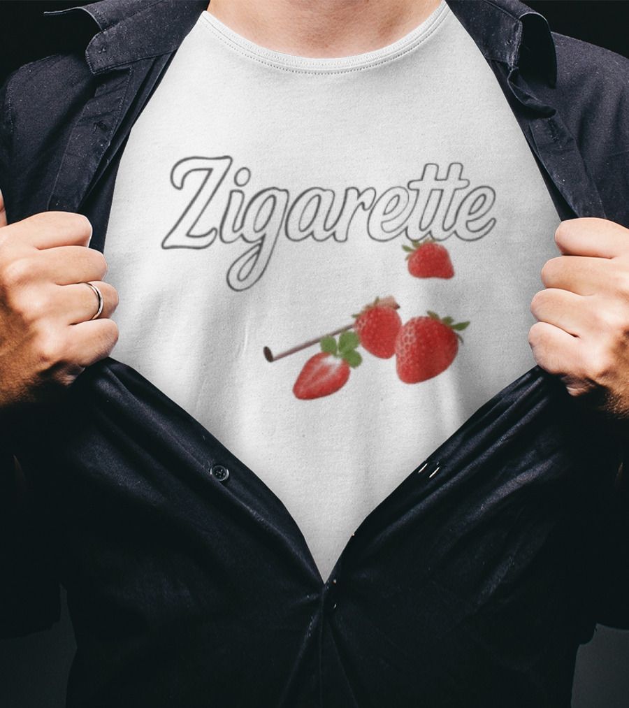 Versager Clothing Zigarette Strawberry Aesthetic T-Shirt