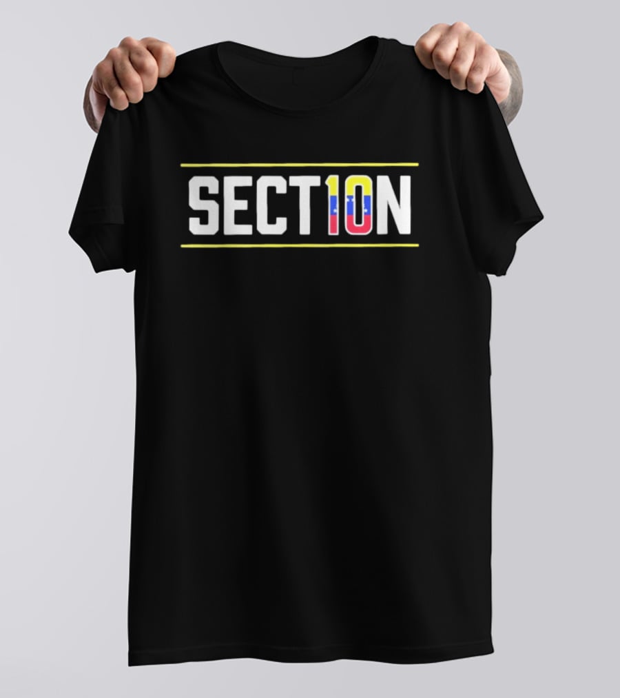 Venezuela Benefit Section 10 Venezuelan Flag T-Shirt