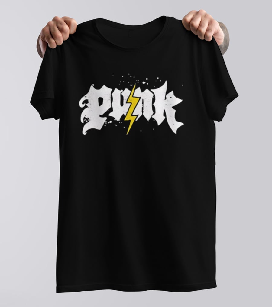 WWE CM Punk Lightning Bolt T-Shirt