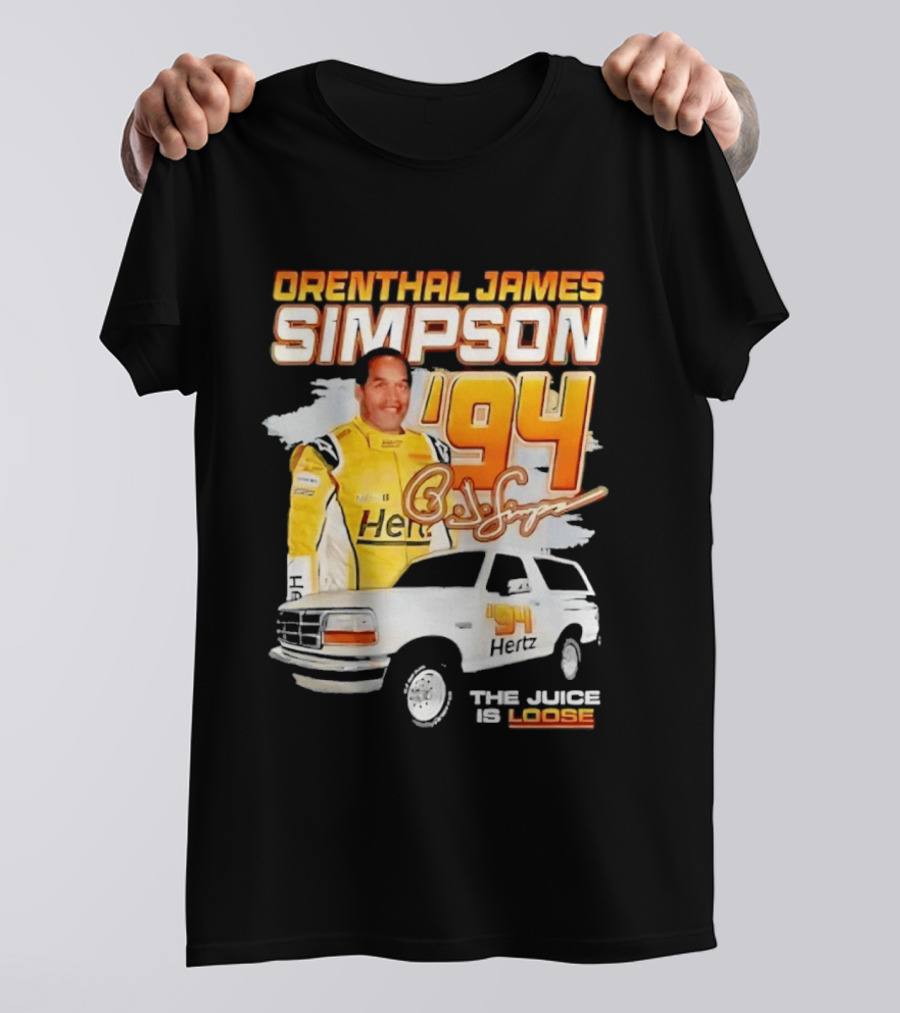Orenthal James Simpson '94 The Juice Is Loose T-Shirt