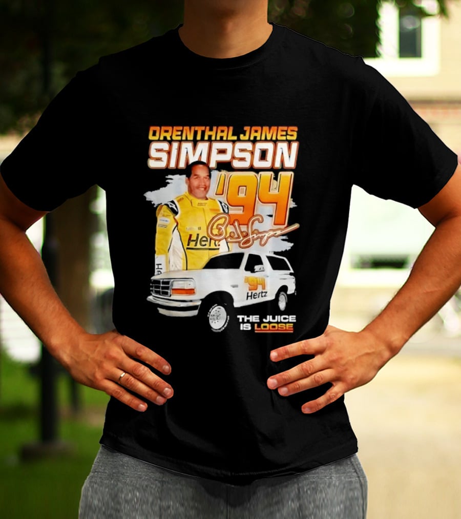 Orenthal James Simpson '94 The Juice Is Loose T-Shirt