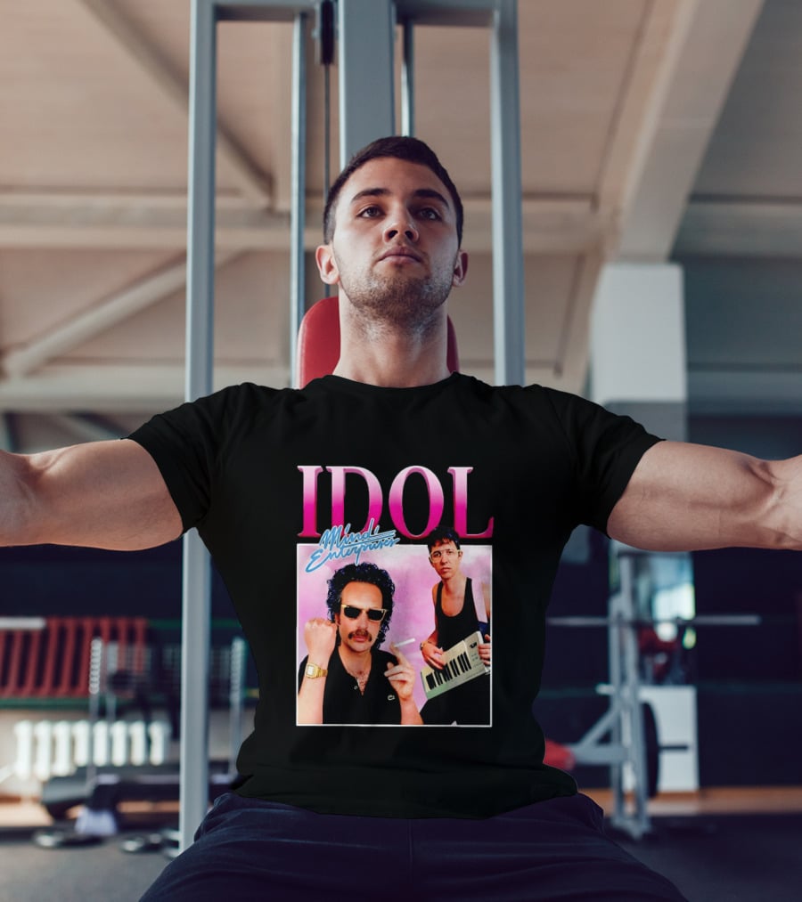 IDOL Mindi Enterprises Band Photo Retro 80s T-Shirt