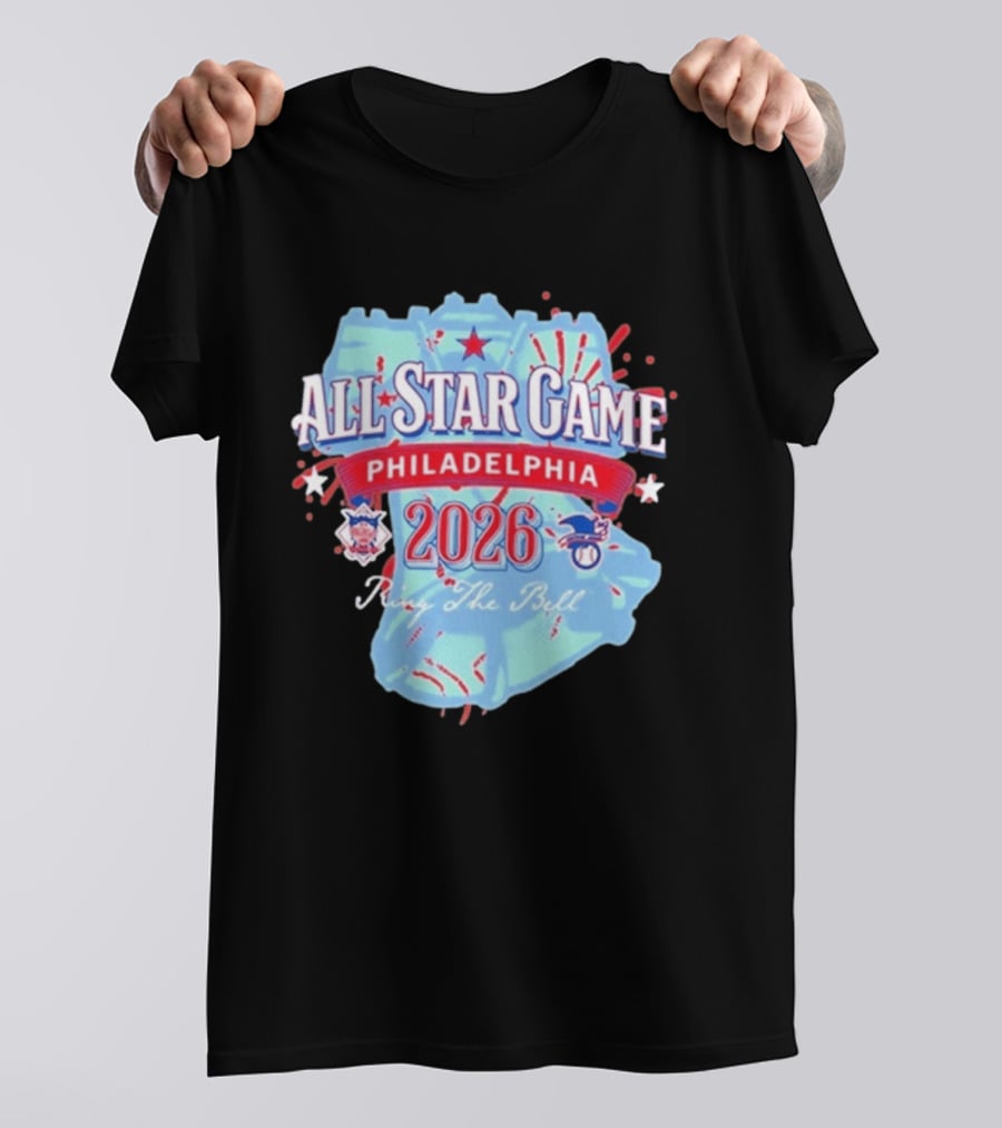 Philadelphia 2026 All Star Game Ring The Bell T-Shirt