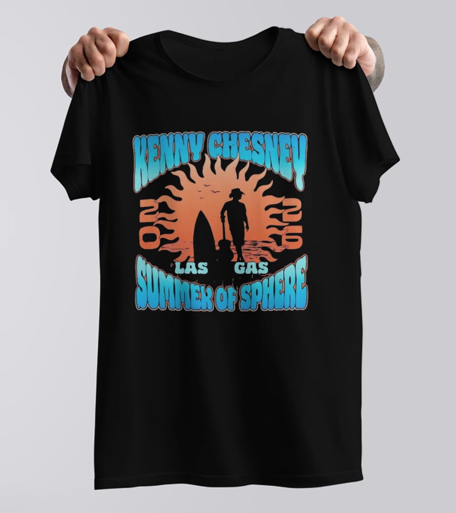 Kenny Chesney 2025 Summer Of Sphere Las Vegas T-Shirt