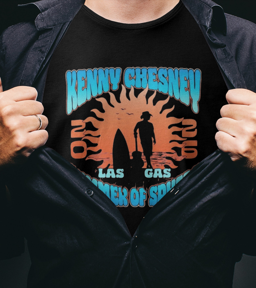 Kenny Chesney 2025 Summer Of Sphere Las Vegas T-Shirt