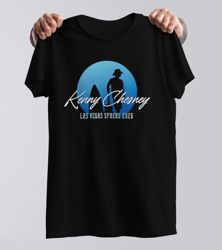 Kenny Chesney 2026 Las Vegas Sphere Country Music Event T-Shirt