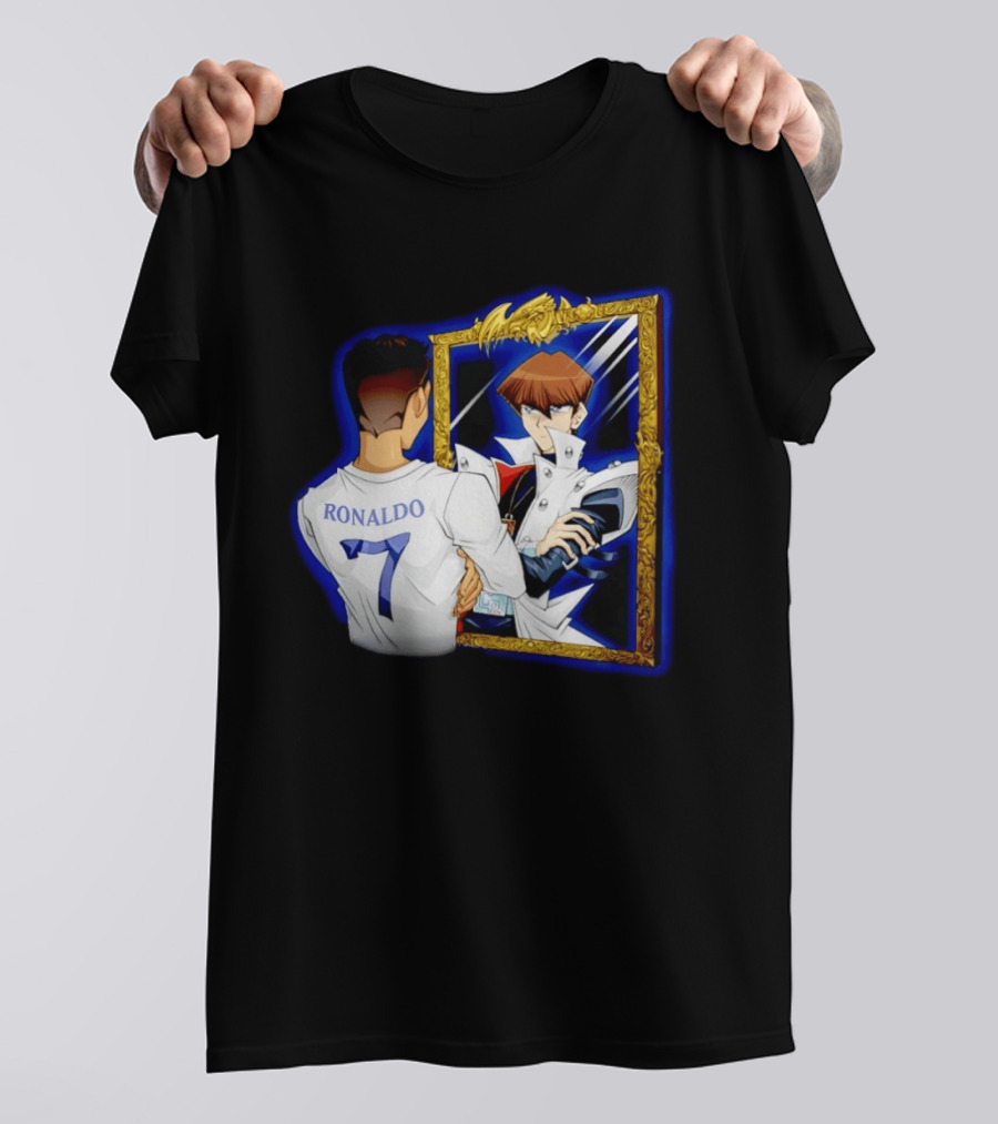 Ronaldo 7 Reflects Seto Kaiba Mirror T-Shirt