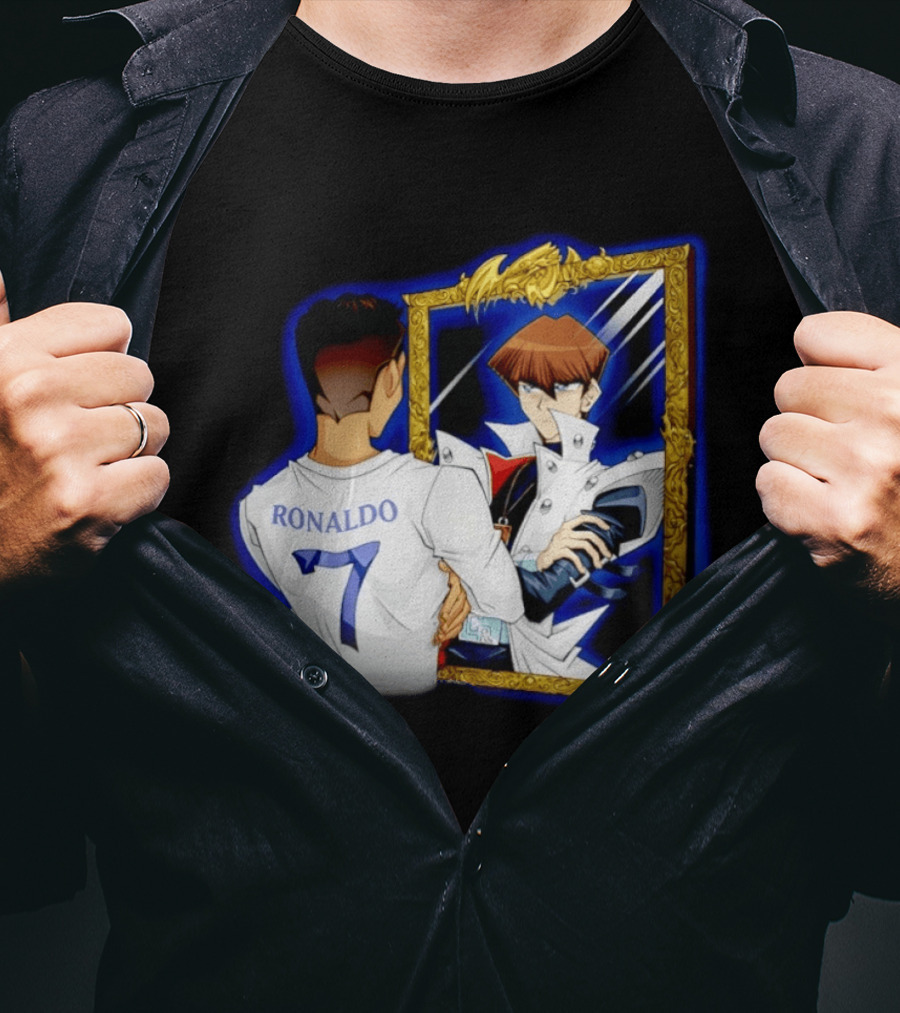 Ronaldo 7 Reflects Seto Kaiba Mirror T-Shirt