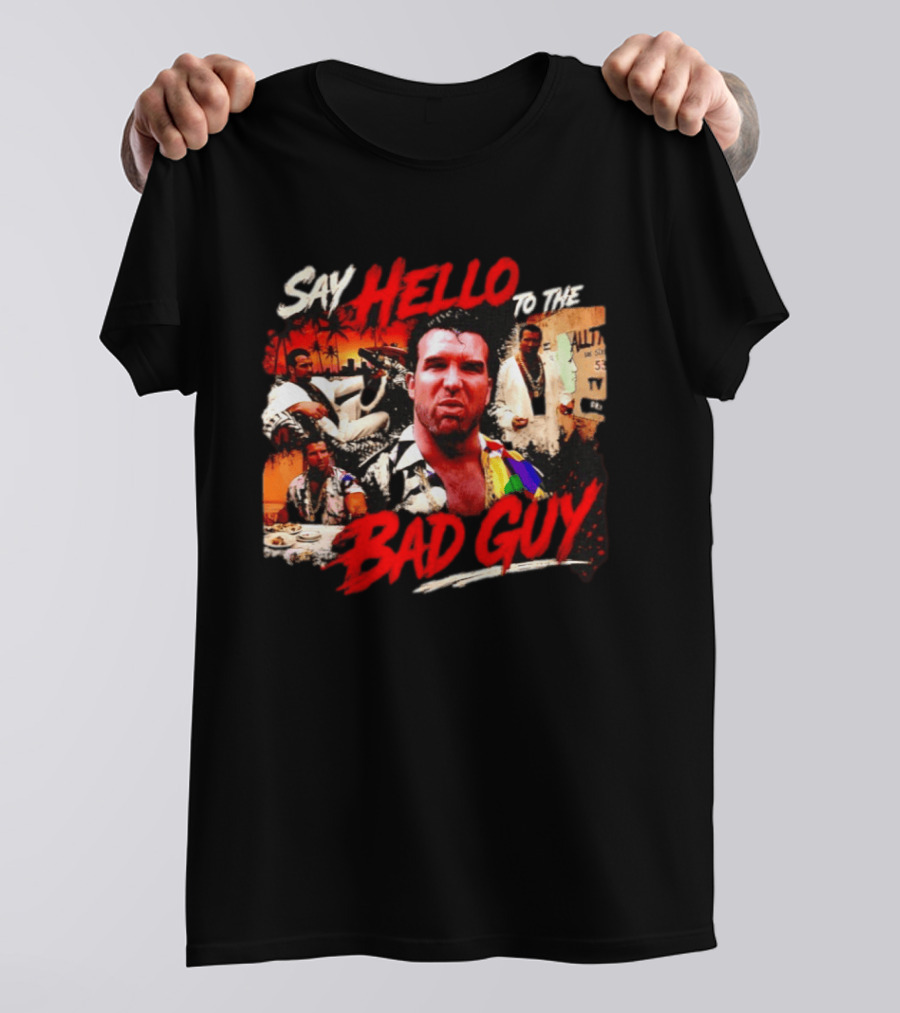 Say Hello To The Bad Guy Razor Ramon Scott Hall T-Shirt