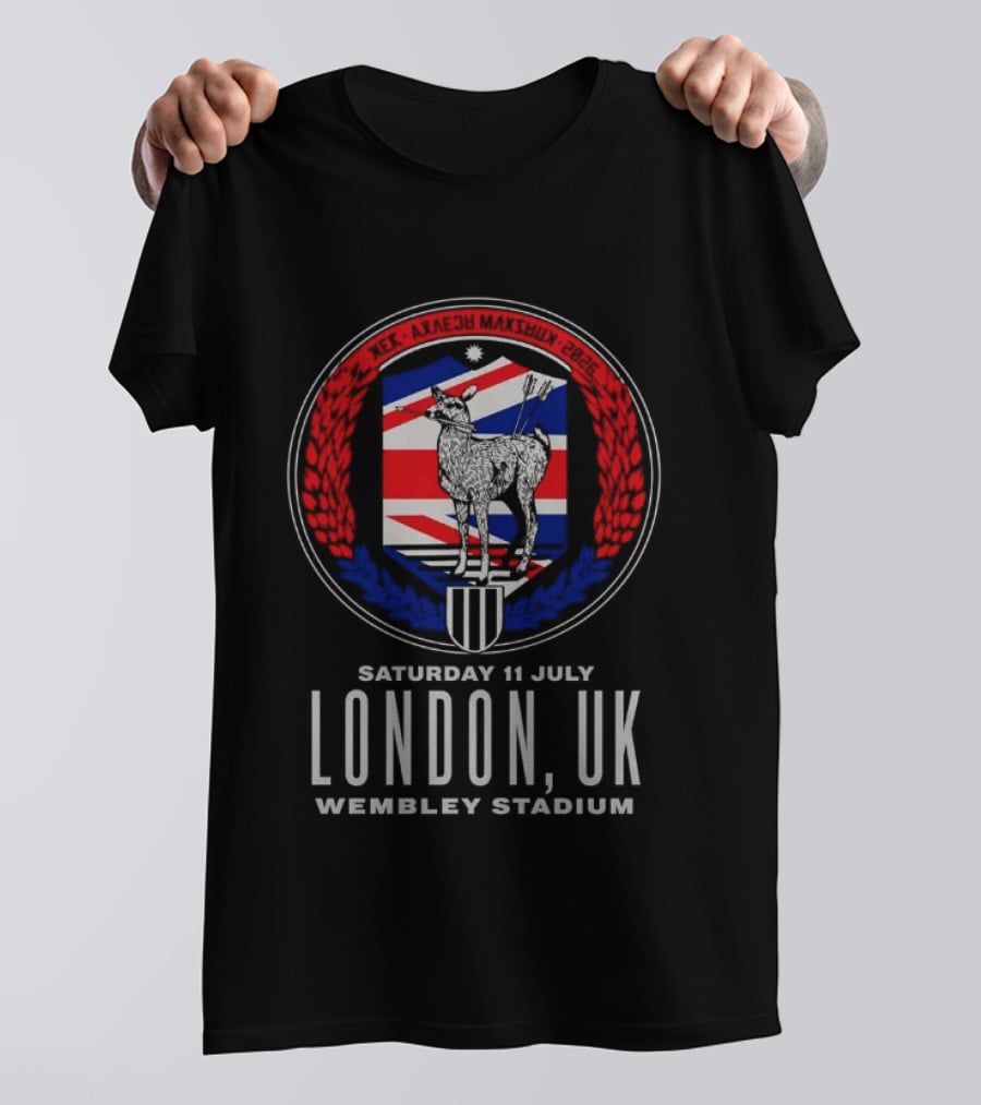 My Chemical Romance London UK Wembley Stadium 11 July 2026 Exclusive T-Shirt