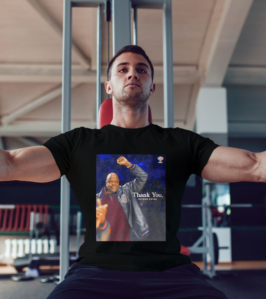 Thank You Patrick Ewing New York Knicks NBA Legends T-Shirt