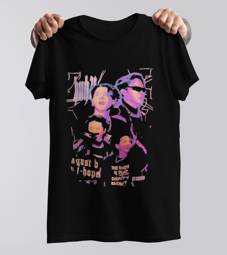 Agust D Ft J Hope Huh Bootleg BTS T-Shirt