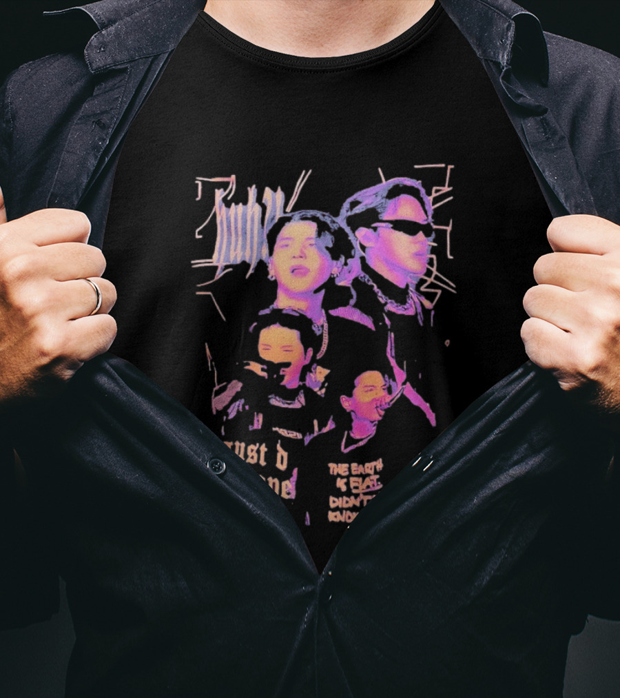 Agust D Ft J Hope Huh Bootleg BTS T-Shirt